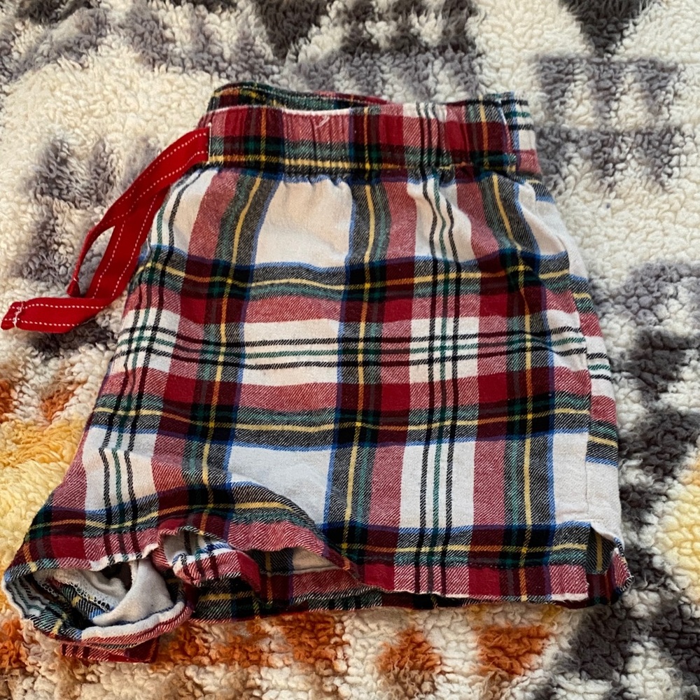Old Navy Red Plaid Flannel Shorts